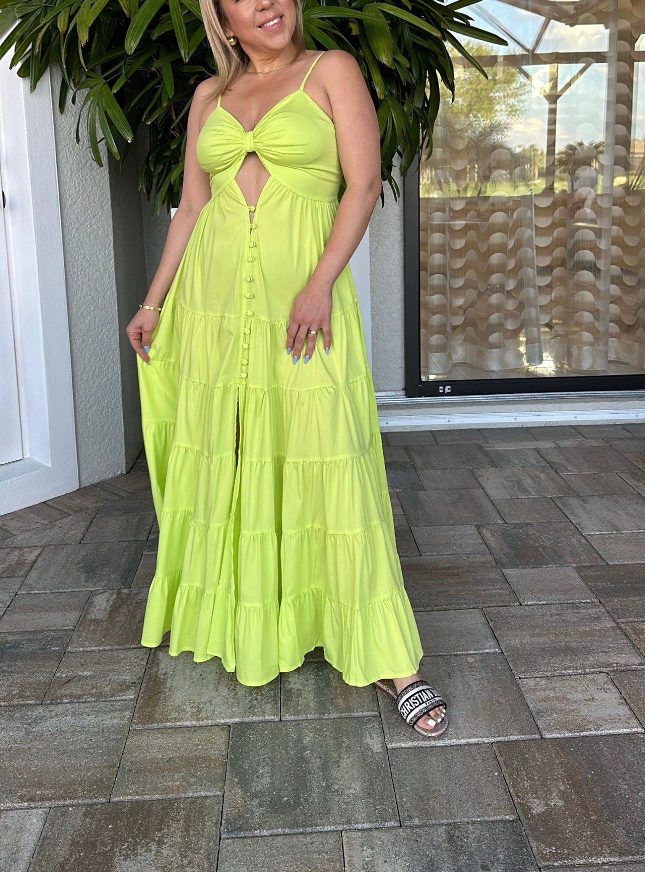 Lime Dress