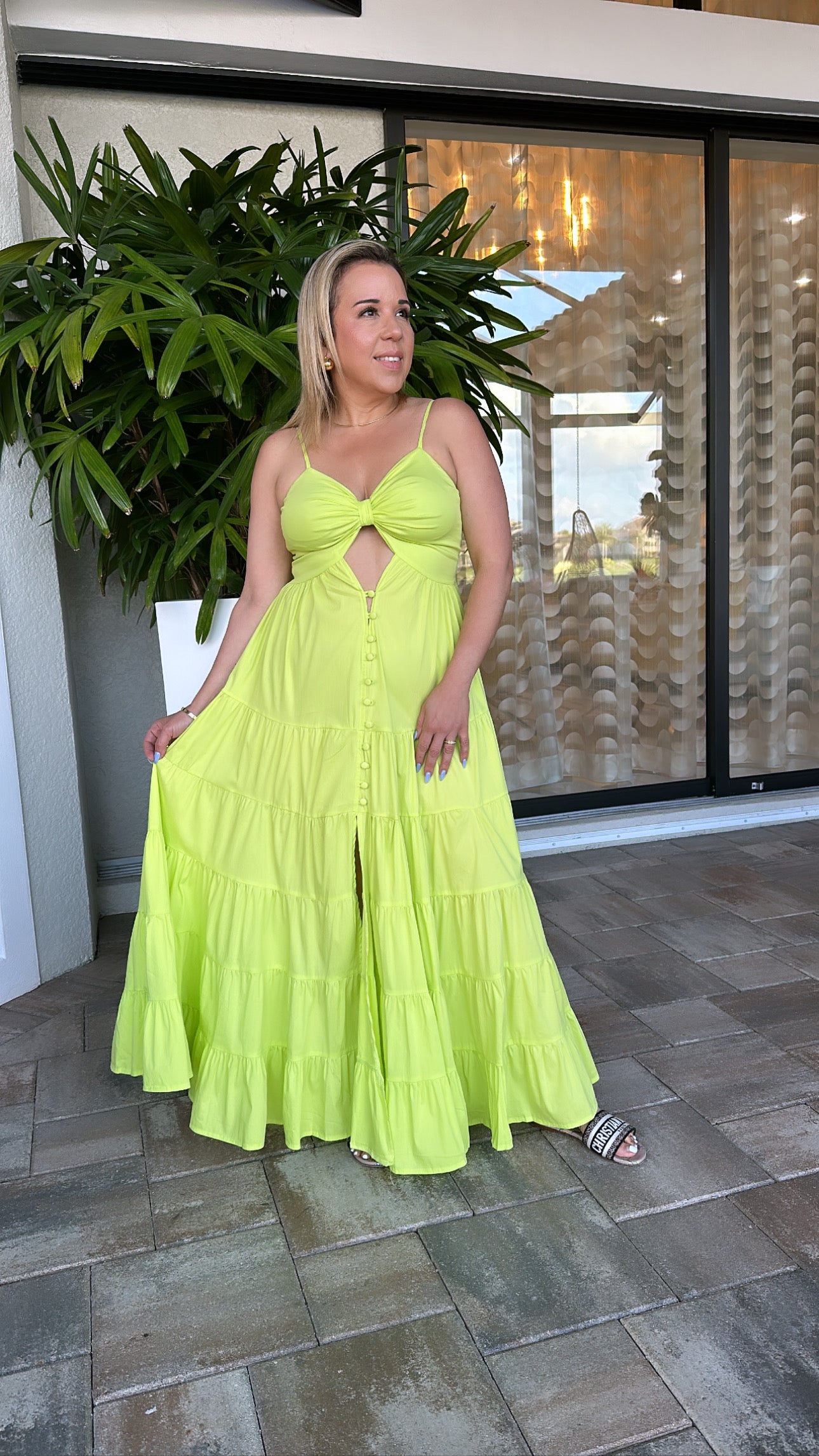 Lime Dress