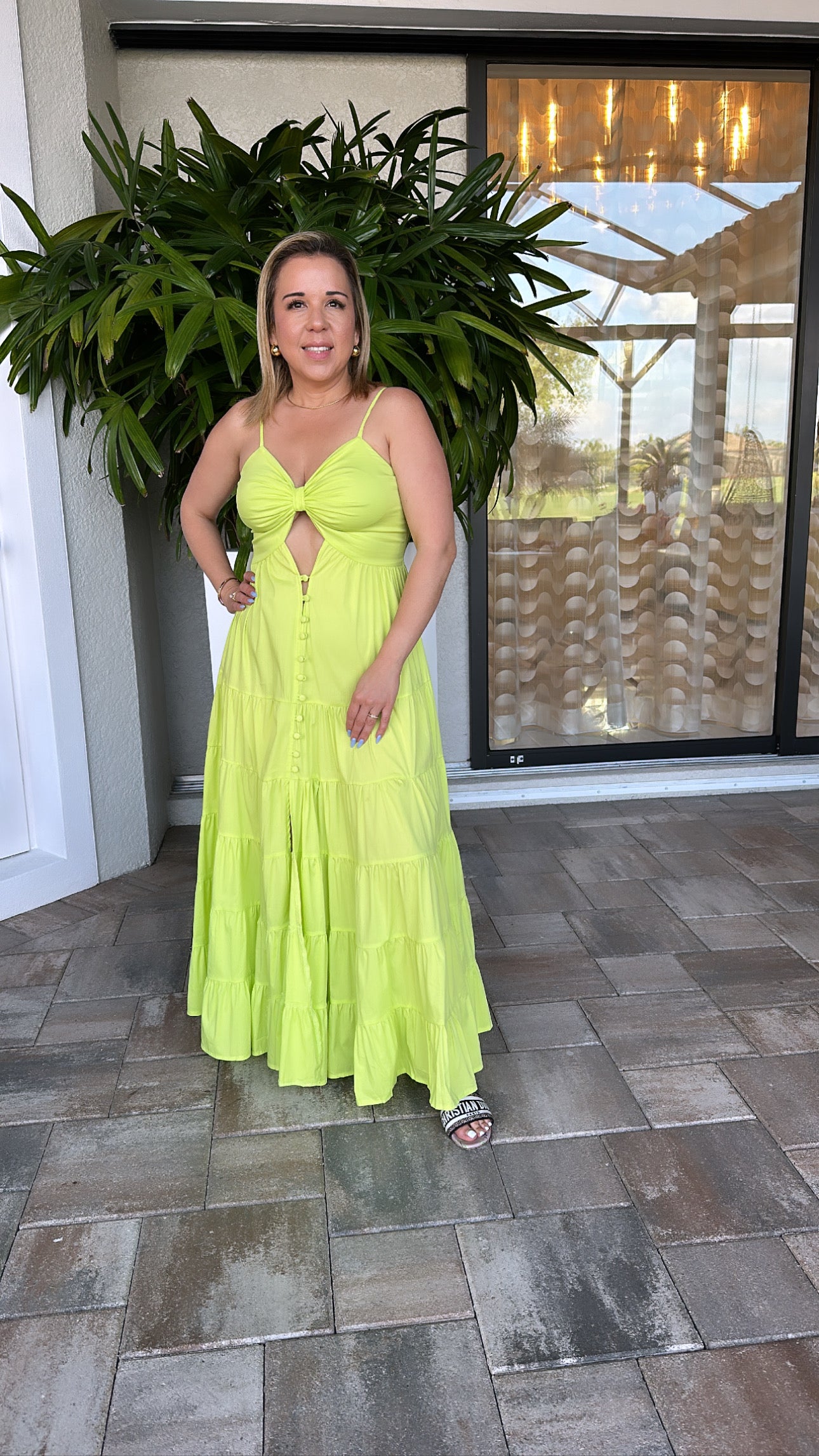 Lime Dress