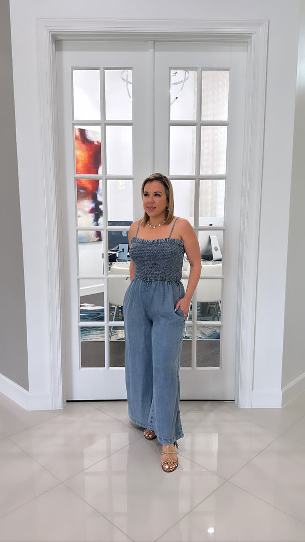 Vero Denim Jumpsuit