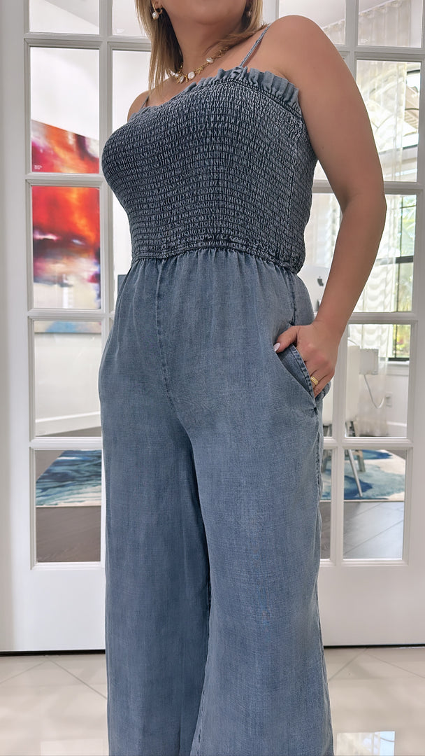 Vero Denim Jumpsuit