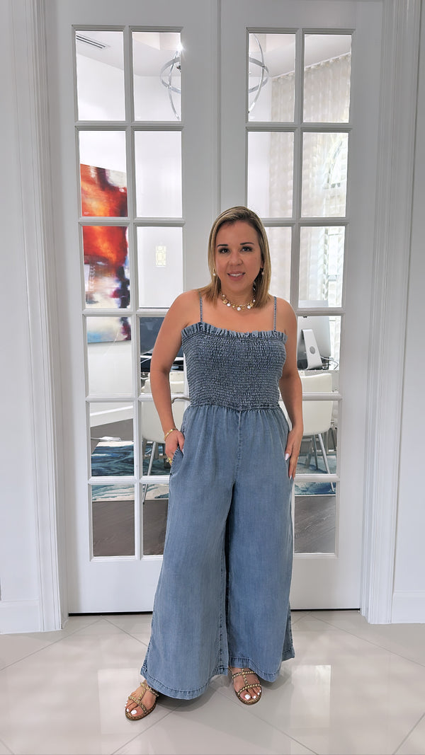 Vero Denim Jumpsuit