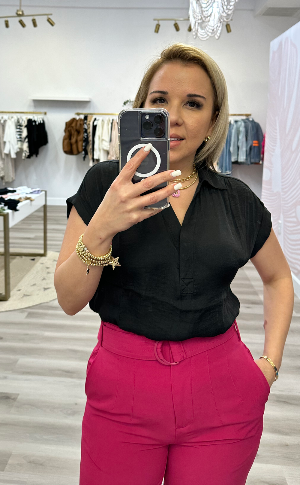 Short Sleeve Blouse
